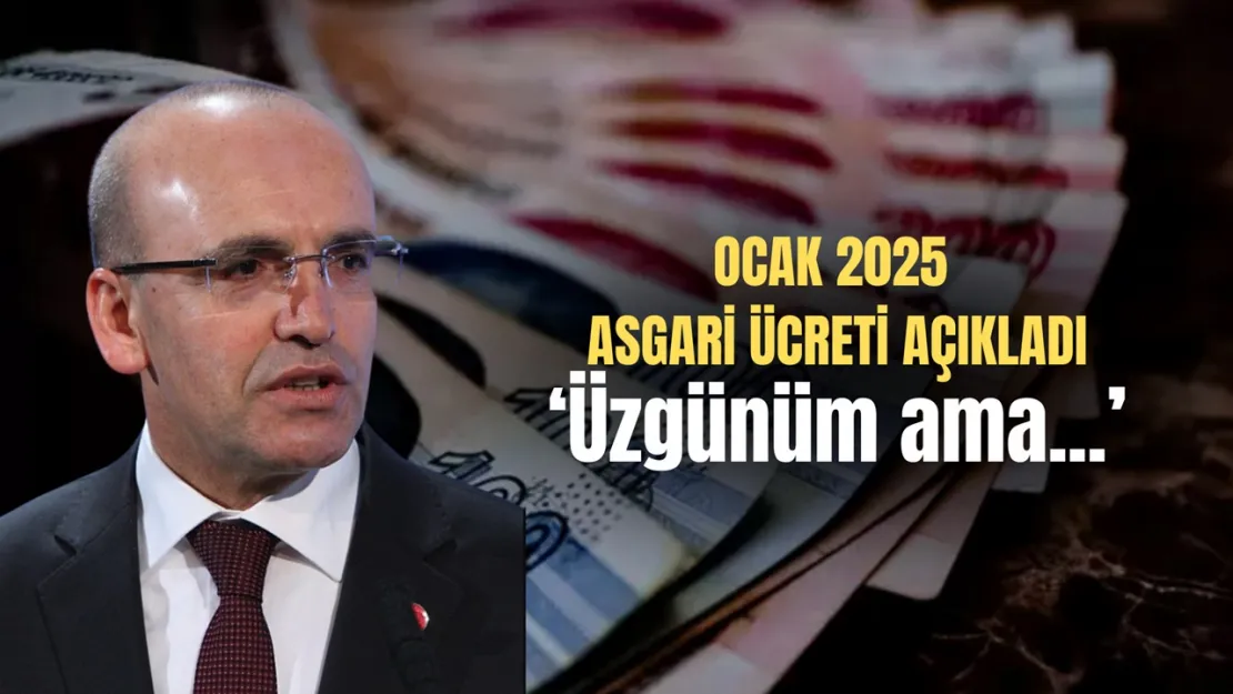 2025 Asgari Ücret Artışı Açıklandı: 'Üzgünüm Ama'