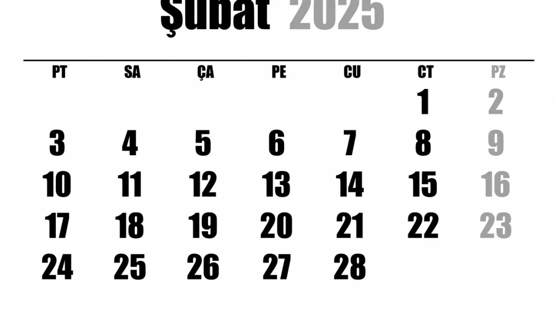 24 Şubat 2025 Ne Günü?