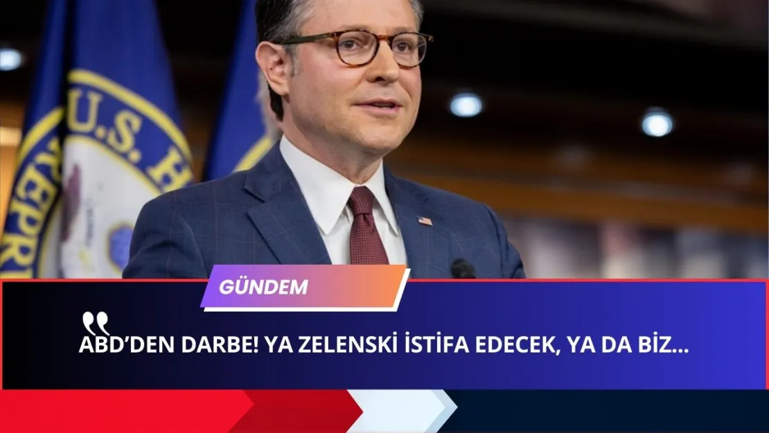 ABD'den Skandal Çağrı! Zelenski'ye 'İstifa Et' Baskısı! Yoksa Her An...