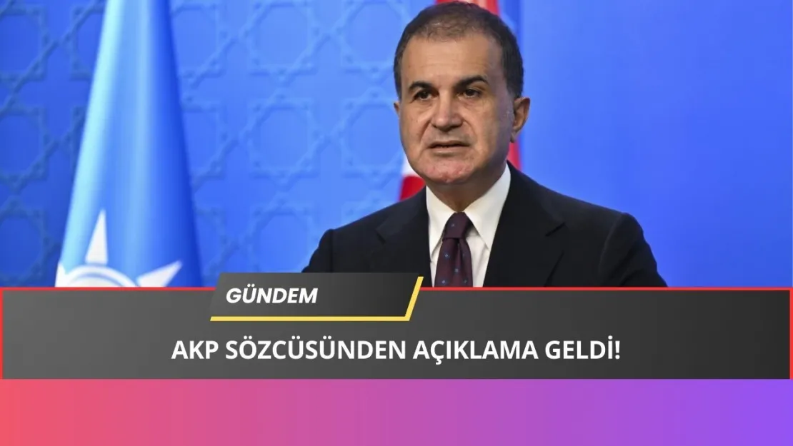 Ak Parti Sözcüsünden PKK İle İlgili Son Dk Açıklaması! Yapılanlar ve Yaşananlar...