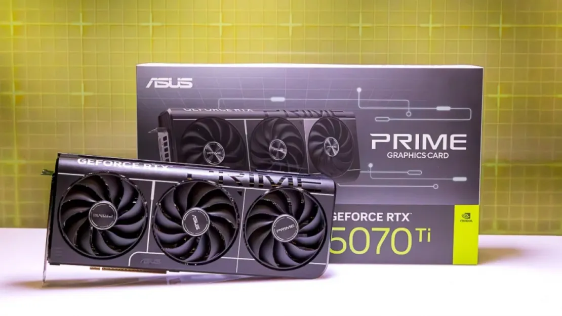 Asus Prime GeForce RTX 5070 Ti 16GB GDDR7 İncelemesi