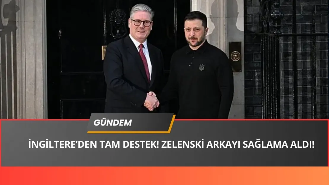 Beyaz Saray'dan Kovulan Zelenski Londra'da Kahraman İlan Edildi!