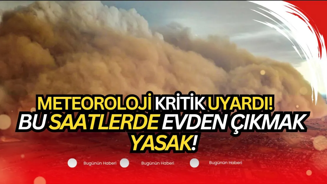 Çöl Tozu İstanbul'a Ulaştı! Gökyüzü Sarıya Dönecek! Solunum Sorunu Olanlar Dikkat! (İşte Yapmanız Gerekenler...)