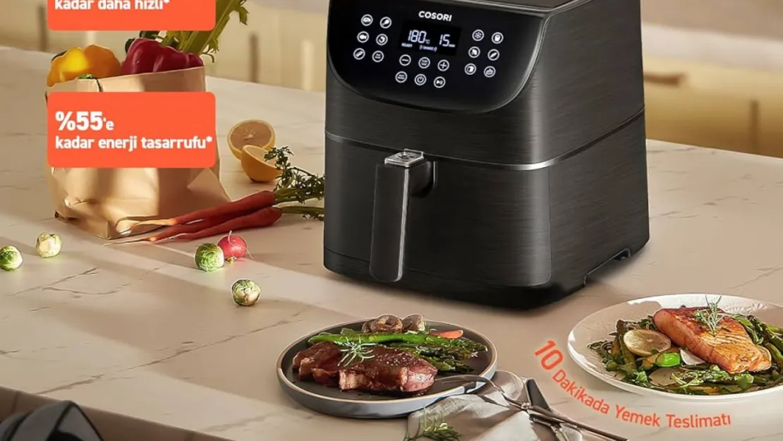 COSORI Airfryer ile Mutfakta Sağlıklı ve Lezzetli Devrim: Amazon Yorumları ve İpuçları