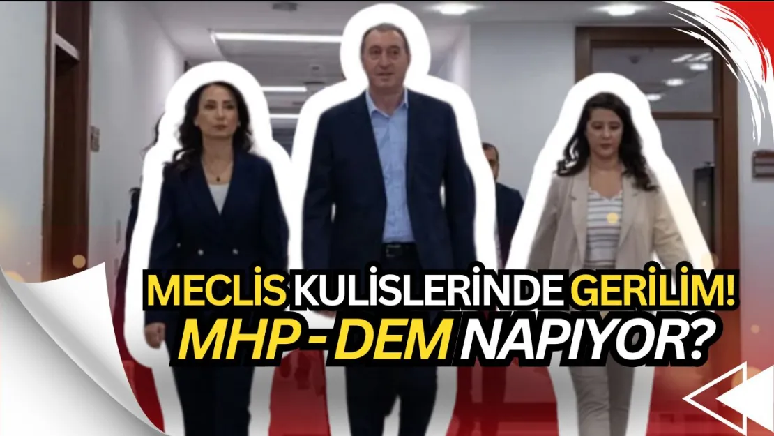 DEM Parti-MHP Teması GERGİN BAŞLADI! Bahçeli Açıklamasıyla GERİLİM YÜKSELDİ! (Bütün detaylarıyla...)