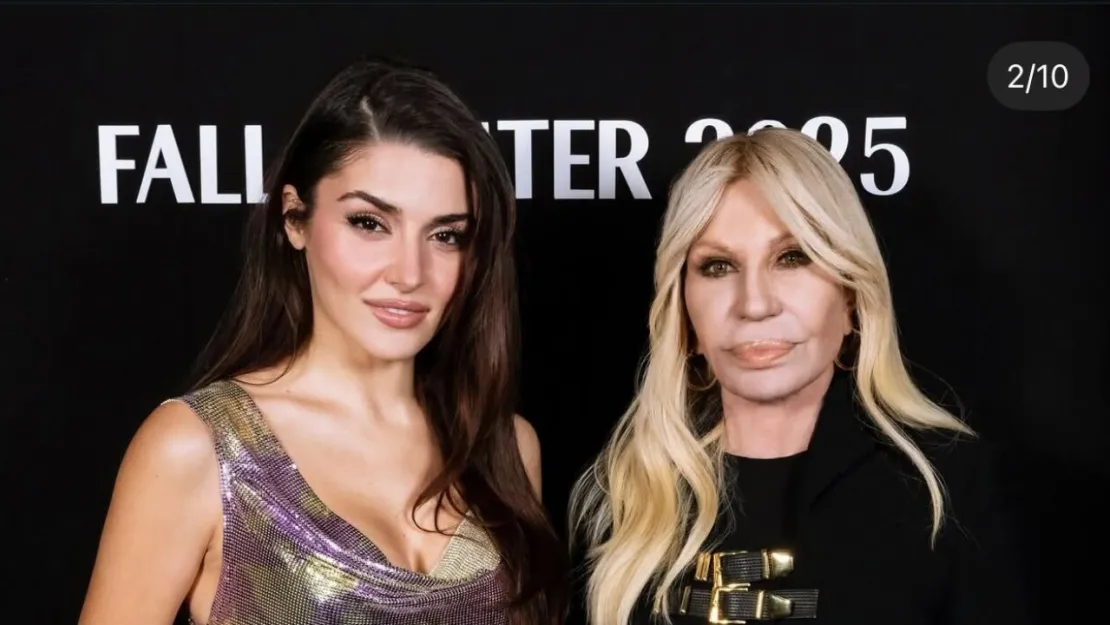 Donatella Versace ile Hande Erçel, Moda Dünyasında Buluştu Sosyal Medya Üzerinden de Takipleştiler