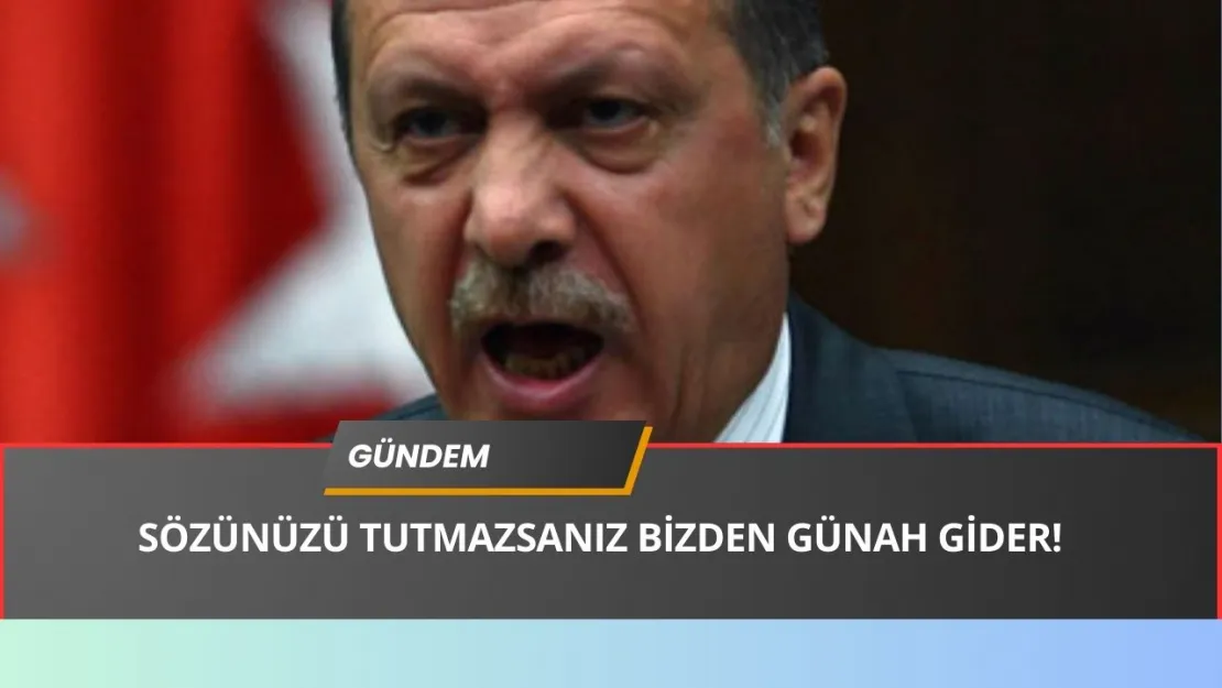 Erdoğan Uyardı! 'Taş Üstünde Taş Kalmaz!'