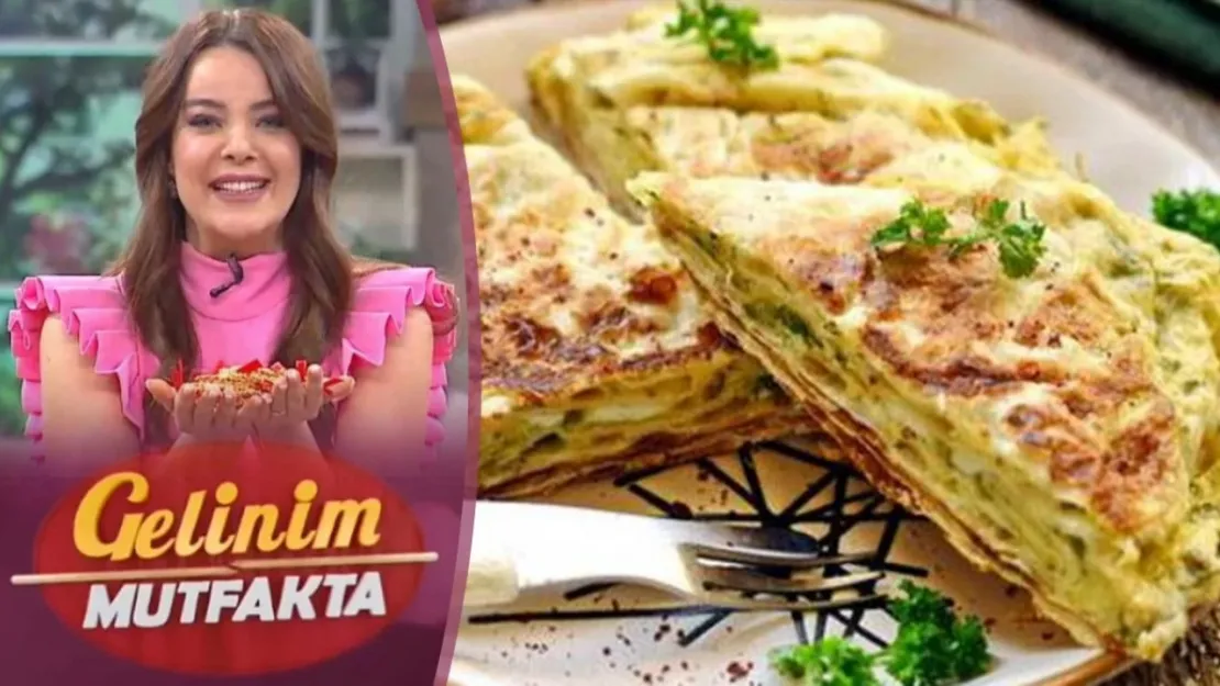 Gelinim Mutfakta Ispanaklı Kaşarlı Krep Börek Tarifi! Ispanaklı Kaşarlı Krep Böreğk Nasıl Yapılır ?