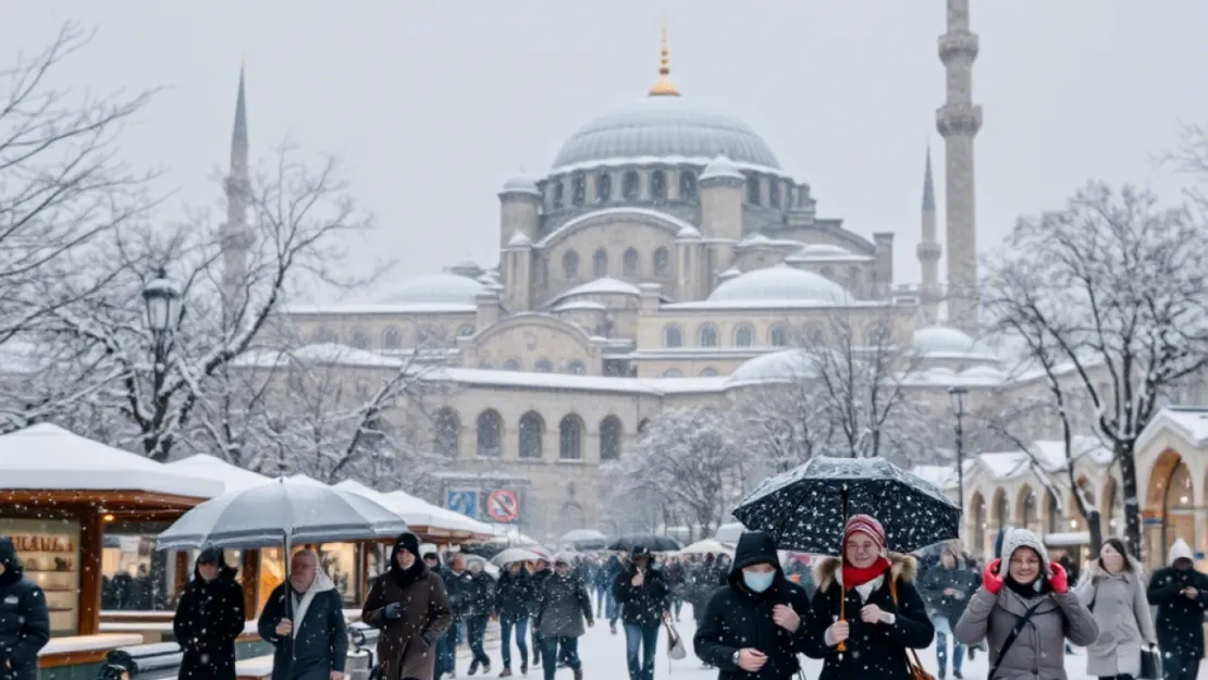 İstanbul'da Kar Yağışı Bekleniyor Hangi İlçeler Etkilenecek? Okulları Tatil Ederler mi?