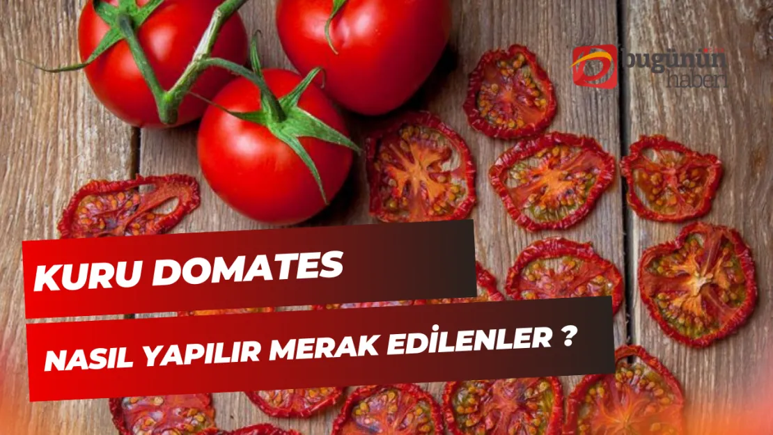 Kuru Domates Nasıl Yapılır? Lezzetli ve Sağlıklı Bir Mutfak Sırları Rehberi