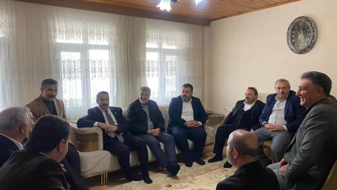 Milletvekilleri Cemil Yaman ve Sami Çakır'dan Abdurrahim Artut'a Anlamlı Ziyaret