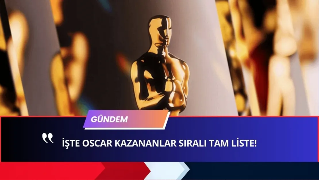 Oscar Töreninde Şok! Kazananlar Listesi Sızdırıldı, Büyük Skandal Patlak Verdi!