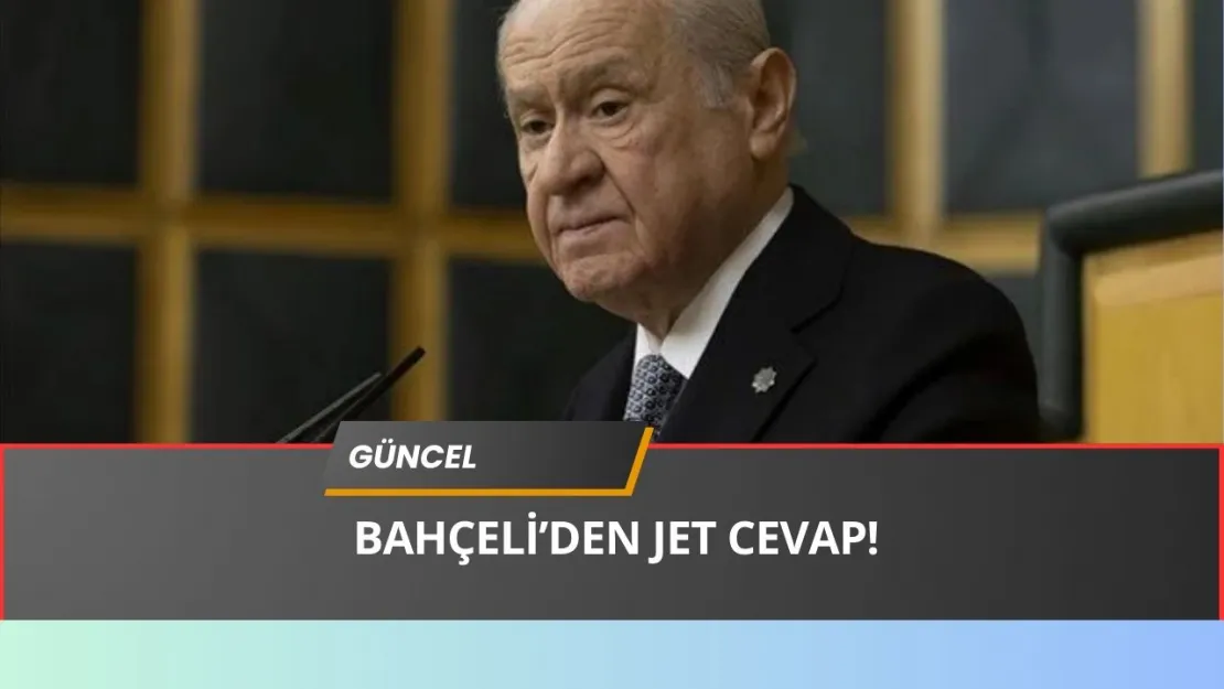 PKK Kararına Bahçeli'den Jet Cevap!