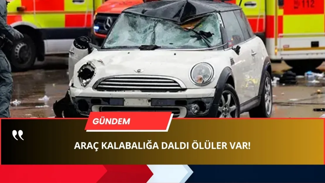 Son Dakika! Az Önce LÜKS BİR ARAÇ Kalabalığın Arasına Daldı, Ölü ve Çok Sayıda Yaralı Var!