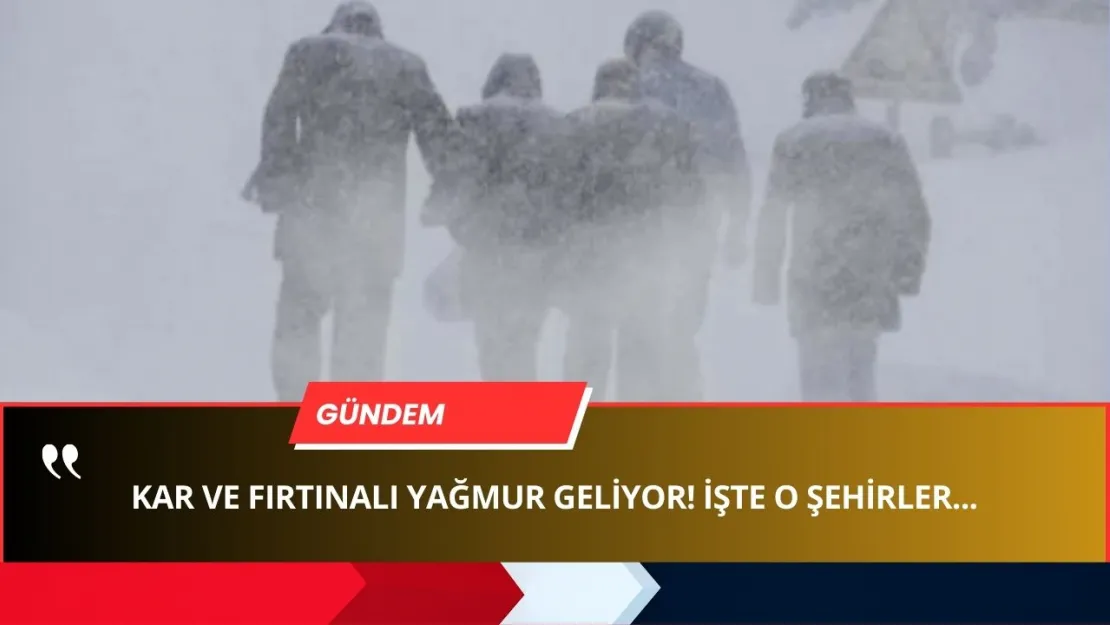 SON DAKİKA! Meteorolojinin DİLİNDE TÜY BİTTİ! Kuvvetli ve Şiddetli Sağanak GELEN ŞEHİRLER!