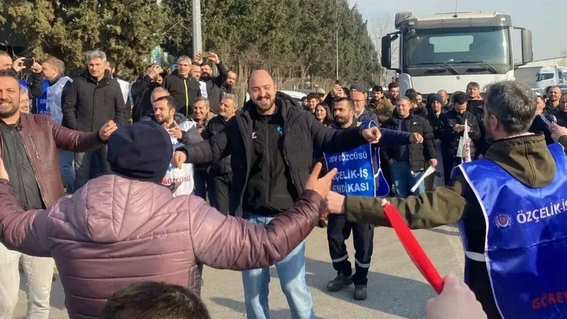 Sosyal Medya Fenomeni Oğuzhan Alpdoğan'dan Grevdeki İşçilere Destek Ziyareti