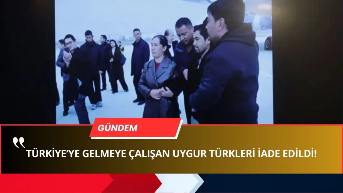 Türkiye'ye Kaçmaya Çalışan Uygur Türkleri İADE EDİLDİ!