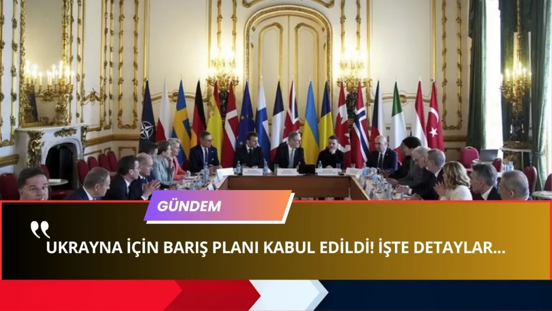 Ukrayna İçin Barış Planı Kabul Edildi, ABD'den Şok Edici Hamle Bekleniyor!