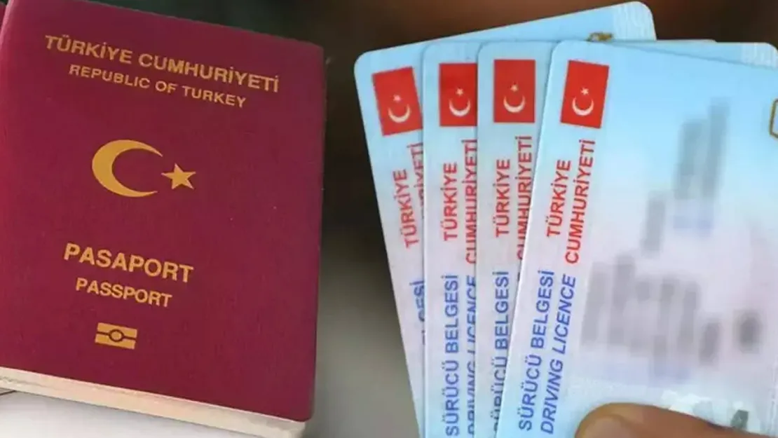 Zamlar Yapılmaya Başlandı! Pasaport, Ehliyet, Kimlik Belgesine Zam!
