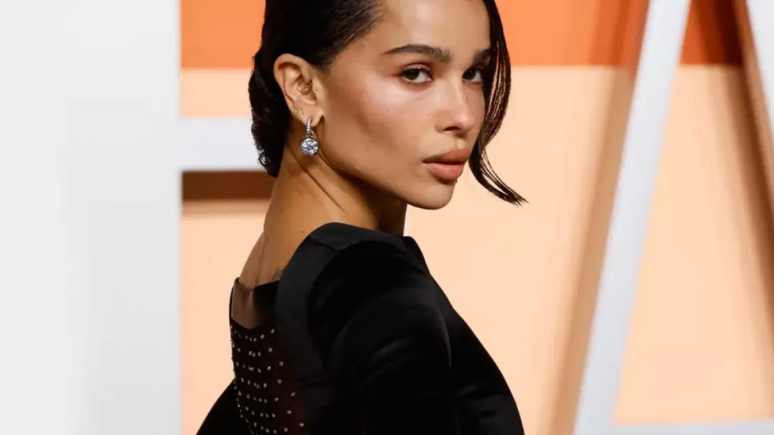 Zoe Kravitz, Oscar Töreni'nde Göz Kamaştırıcı Bir Performansla Dikkatleri Çekti