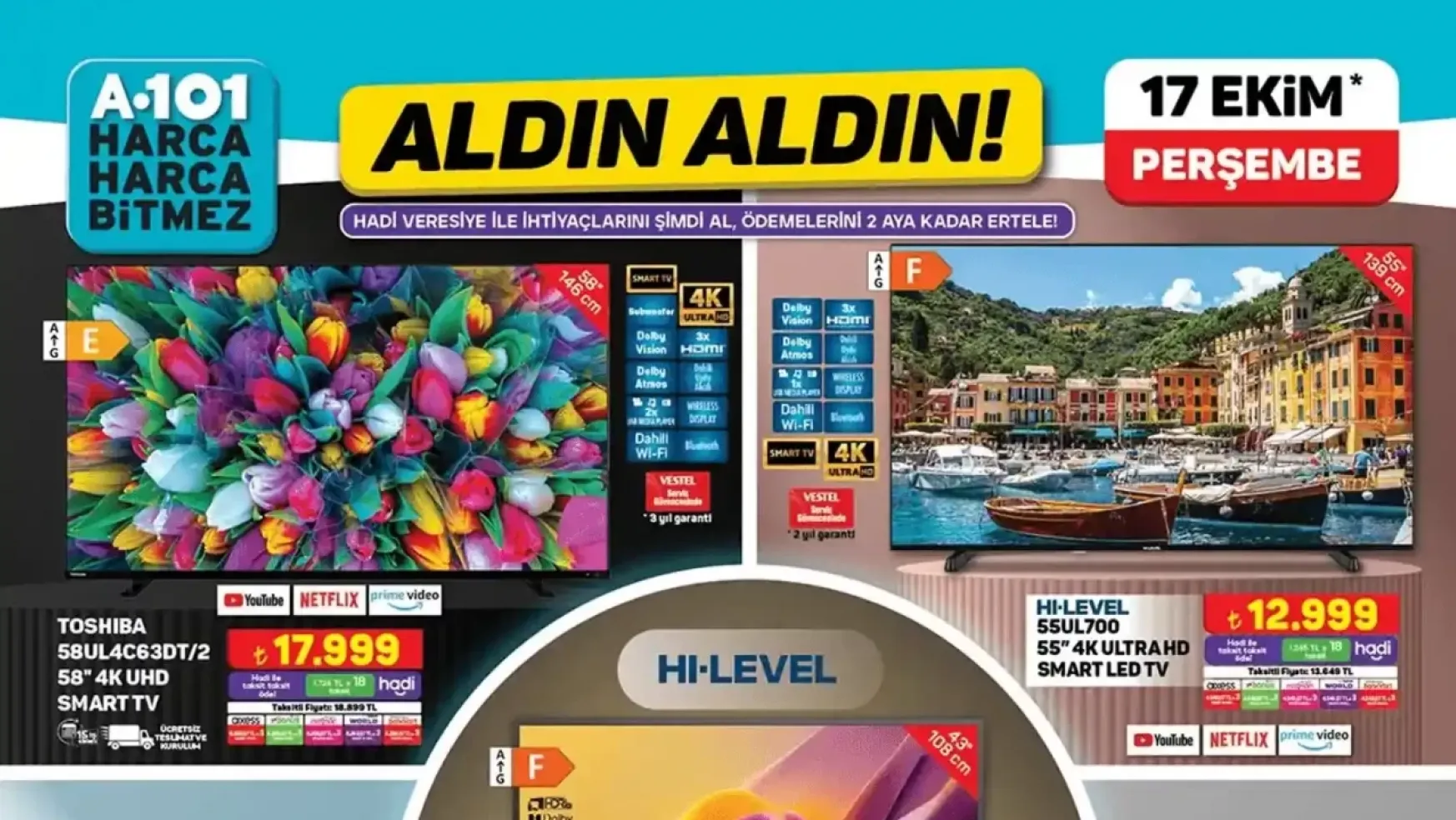 A101 17 Ekim 2024 Aktüel Ürünler Kataloğu: İndirim Fırsatlarını Kaçırmayın!