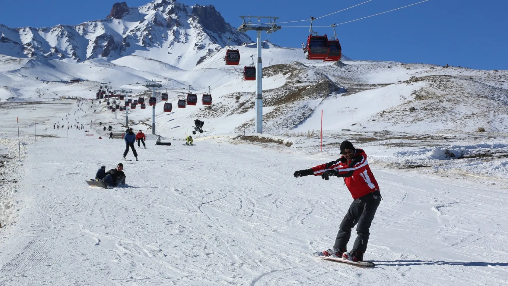 Erciyes'te Kayak Sezonu Nihayet Başladı!